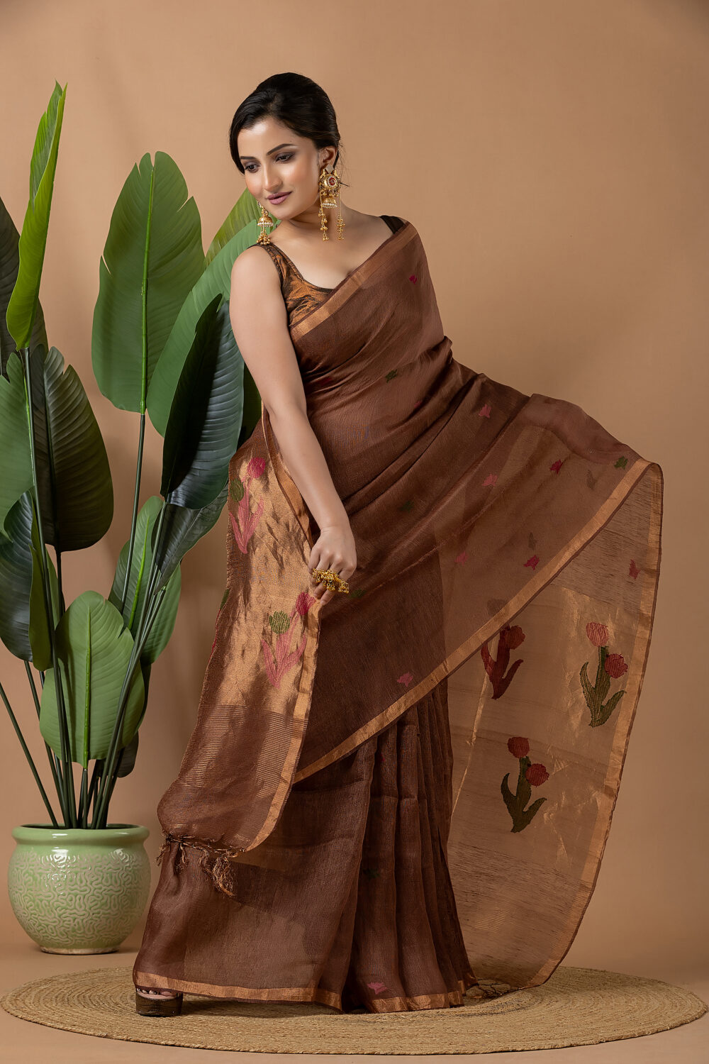 Linen Tissue Jamdani